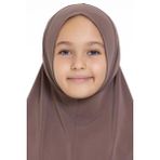 Hürrem Bone Vizon Pratik Hazır Geçmeli Genç Tesettür Bone Sandy Kumaş Düz Hijab 2312_10