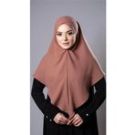 Hürrem Bone Yavru Ağzı Pratik Hazır Geçmeli Tesettür Eşarp Pamuk Caz Kumaş Tek Katlı Çapraz Hijab 2305_35