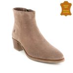 Hush Puppies Befasi 725011 Gerçek Deri, Anatomik, Kadın Bot Koyu Bej