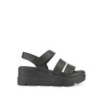 Hush Puppies Deri Siyah Kadın Sandalet Podporo