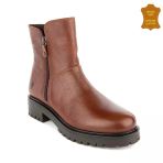 Hush Puppies Eretria 725029 Gerçek Deri, Anatomik, Kadın Bot Taba