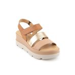 Hush Puppies Podporo Hakiki Deri Kadın Sandalet Taba