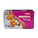 Hushpet Köpek Alt Tuvalet Bezi 12 Adet M Hush Pet Diapers Medium 12'li Köpek Bezi