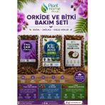 Hüskon Ticaret Plant Home Ithal Çam Kabuğu, Kil Bilyesi ve Cocohusk İçeren Profesyonel Orkide Toprağı Değişim Seti