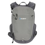 Husky Bisiklet sırt çantası 15 l – Hafif, sağlam ve su geçirmez dış mekan sırt çantası, geniş depolama alanı, konfor sistemi ve yağmur kılıfı, bisiklet, trekking, yürüyüş ve seyahat için, Gri, 15 L