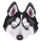 husky maskesi kurt maskesi genç cadılar bayramı kostümleri maskeli balo cadılar bayramı kürklü Köpek maske Korkutucu maske köpek yüz maskesi cadılar bayramı şişirme kalıbı eva Grey VICASKY