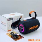 Husta Aksesuar Kimiso KMS-274 Rgb LED Işıklı Bluetooth Ses Bombası Güçlü Bas Taşınabilir Speaker - Siyah