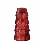 Hutschenreuther Christmas Love 12cm Cam Şamdan-Kırmızı