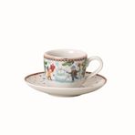 Hutschenreuther Espresso Fincan-Tabak Weihnachtsspiele-Tekli