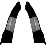 Huttrequ Araba Tampon Spoiler Arka Dudak Açı Splitter Difüzör Mercedes-Benz C-Class W206 C200 C260 Amg 2022-2023 Siyah (Yurt Dışından)
