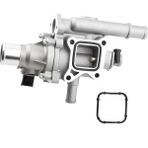 Huttrequ Chevy Cruze 2011-2015 Sonic Trax 1.4l 1.8l L4 Için Termostat Muhafaza Kiti 55575048 25192228 (Yurt Dışından) - Siyah