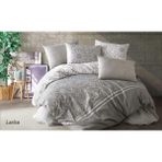 Huzur Çeyiz Irina Viven Tek Kişilik Nevresim Takımı - Gri - 160 x 240 cm
