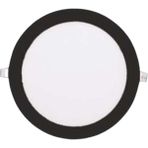 Huzur Elektrik 6W 6500K Beyaz Işık Sıva Altı Siyah Kasa Yuvarlak LED Panel - 6500K - Beyaz