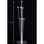 Huzur Party Store 7'li Balon Standı 70 Cm 7 Çubuklu Süsleme Ayaklı Stand Doğum Günü Parti Balonsuz Yollanmaktadır