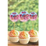 Huzur Party Store Lol Bebek Surprise Kürdan 20 Adet 9 Cm Cupcuke Muffin Kürdanı Karakter Temalı Kızlar Parti Konsepti
