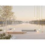 Huzurlu Bir Göl Manzarasıyla 200X150CM Arka Plan, Stüdyo Fonu