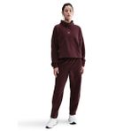 HV3707-652 W NK ONE TF MR FL PANT P Bordo Kadın Sweatpant