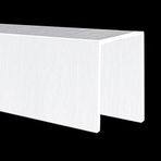 HVAC Boru Kapağı Mozaik Mermer Mozaik, 20 cm genişliğinde, Duvar için ideal, İç Banyolar ve Dış Balkon için ideal Gizli Panel Sistemi (Renk: A).