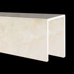 HVAC Boru Kapağı Mozaik Mermer Mozaik, İç ve Dış Mekan, 15 cm x 120 cm, Color B, Gizli Büyük Paneller Sistemi