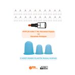 Hvm 20 Adet 7 cm Hacamat Kupası ve Hacamat Pompası