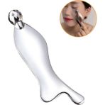 HVM Metal 3D Fonksiyonel Yüz ve Vücut Masaj Aleti, Gua Sha