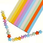 Hvogvok Origami Kağıt (10 renkli karışım (1350) sayfa)
