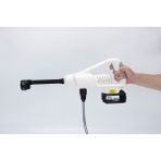 HX-4000 Şarjlı Yüksek Basınçlı Araç Yıkama Makinesi – 290 Psı, 21 V/4000 Mah Çift Batarya, Köpük Hazneli - beyaz - 010 - Beyaz