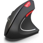 HXSJ 2400 Dpı Ayarlanabilir Ergonomi Optik Dikey Mouse (Yurt Dışından) - Siyah