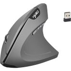 HXSJ T24 2.4g Kablosuz Dikey Ergonomik Mouse - Gri (Yurt Dışından)