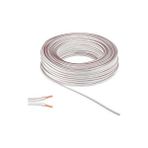 Hy Huzur Market 2 x 0,75 Kordon Kablo Beyaz - 25 METRE