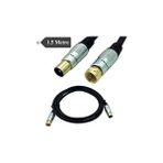 HY-P580, 9.5 Tv M To 9.5 Tv M Anten Kablosu,1.5 M, Beyaz