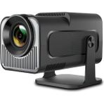 HY320 Mini 1080P 390ANSI 4K Android 11 Projektör Wifi 6 Bluetooth 5.0 Desteği Miracast / Airplay / Dlna Ab Tak - Siyah