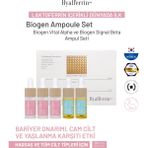 Hyalferrin Biogen Cilt Bakım Ampul Seti | Cilt Tazeleyici, Peptit Kompleksi Etki | Dünyanın İlk Laktoferrin İçeren Cilt Bakım Markası | Güney Kore