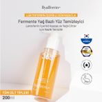 Hyalferrin Yüz Temizleme Jeli | Fermente ve Yağ Bazlı | Laktoferrinli Çift Aşamalı Temizlik | Kore Cilt Bakımı | Makyaj Temizleyici 200 ml