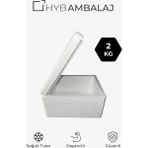 Hyb Ambalaj D-4 2kg Soğuk Zincir Strafor Köpük Kutu (28,8X23X16,5) - Isı Yalıtımlı, Kapaklı, Termal Gıda Taşıma