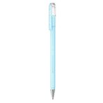 Hybrid Milky K108-PS Jel Tükenmez Kalem, Pastel Mavi, Açık ve Renkli Kağıtlar Üzerinde Işıltılı, Çizgi Kalınlığı 0,4 mm