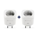 Hybrone Akım Korumalı Wi-Fi Akıllı Priz, 2Li Set, 16 Amper, Enerji İzleme, Çocuk Kilidi, Uygulama İle Uzaktan Kontrol