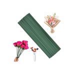 hyc heryerçiçeklenir Çiçek Teli 20 Adet , 2 mm - 30 cm – Kalın Yeşil Dal (Şönil Çiçek Yapımı İçin)