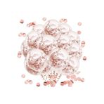 Hyd Balon Rose Gold Konfetili Şeffaf Balon 10'Lu