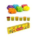 hyd Oyun Hamuru Play Dough 6 Li Mini Hamur Çok Renkli