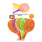Hyd Oyuncak 5'li Set Plastik Raket Karne Hediyesi Okul Öncesi Hediyelik 16 Cm Mini Boy Tenis Raketi