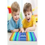 HYD Pop It Push Bubble Fidget Satranç Tavla Popit Zihinsel Stres Giderici Oyuncak
