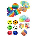 Hyd Stres Giderici Set 1 Popit 1 Zeka Küpü 1 Stres Yayı 1 Stres Topu 1 Suda Halka Geçirme Oyunu
