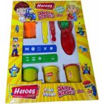 HYD Süper Heroes Oyuncak Glutensiz Oyun Hamuru Seti
