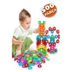 hyd Yaratıcı Diskler 500 Parça Stem Eğitimi Uyumlu Kilitli Diskler Eğitici Oyuncak Seti Vakum Molekül,01255HYD23243108