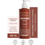 Hydrating Jojoba Vücut Losyonu 200ml – Nemlendirici, Yatıştırıcı, Besleyici Normal Kuru Cilt Vegan