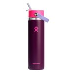 Hydro Flask 24oz Geniş Esnek Hasır Kapak Sugarplum