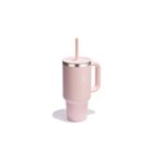 Hydro Flask Tumbler Pipetli Termos 946 ml Pudra Pembe