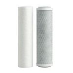Hydro-Logic Ters Ozmoz Gizli Küçük BOY 100 200 Karbon Tortu Filtreleri Yedek Filtre Paketi NSF Sertifikalı CFS