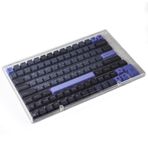 Hyekit Keycaps saklama kutusu, 1 adet ABS toz geçirmez vitrin, manyetik mandallı, şeffaf toplama kutusu, kiraz XDA SA OEM MSA DSA profil mekanik klavye tuş kapağı (şeffaf)